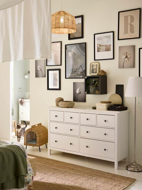 IKEA HEMNES 8-Drawer Dresser – White - photo 3