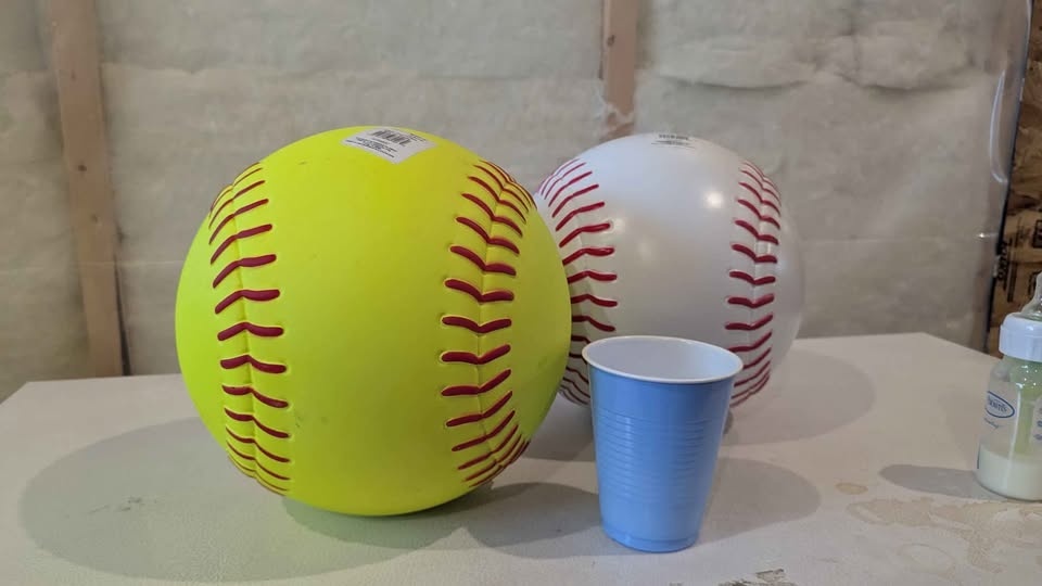Plastic Sports Ball Sculpture