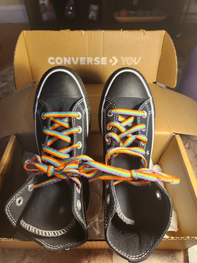 CONVERSE One Of A Kind! Women's 6.5 Men's 4.5 - photo 2
