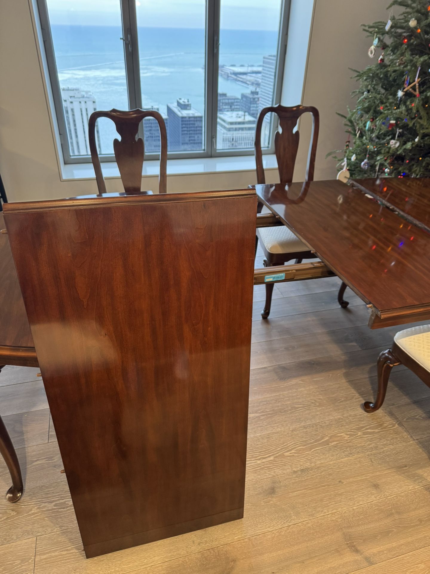 Drexel Heritage Wood Dining Table + 6 Chairs - photo 4