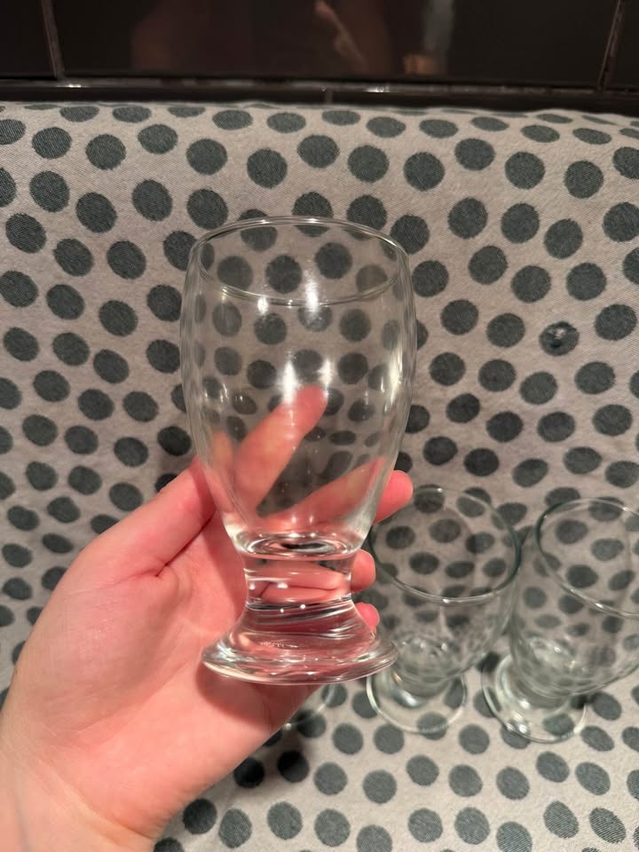 Set of 6 Glass Dessert/ Icecream Sundae Cups - photo 4