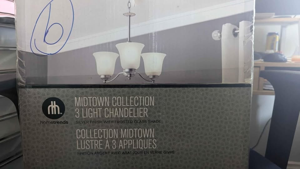 3 Light Chandelier - photo 2