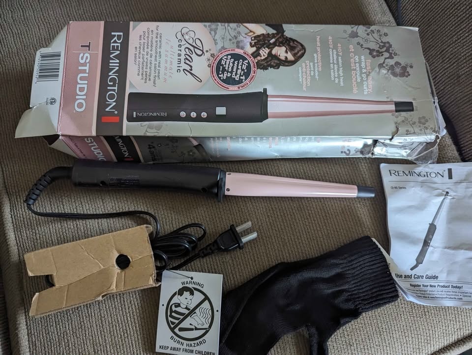 Ceramic curling wand Remington