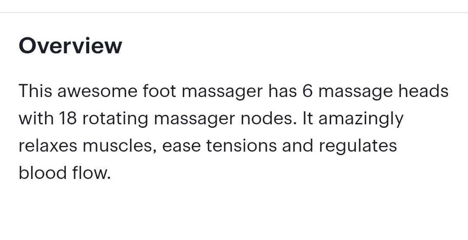Foot Massager - Brand New - photo 3