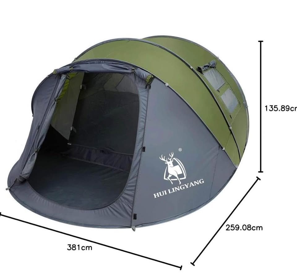 ⛺️ HUI LINGYANG 6 person Pop-Up Tent - End of Season DEAL! ⛺️ - photo 2