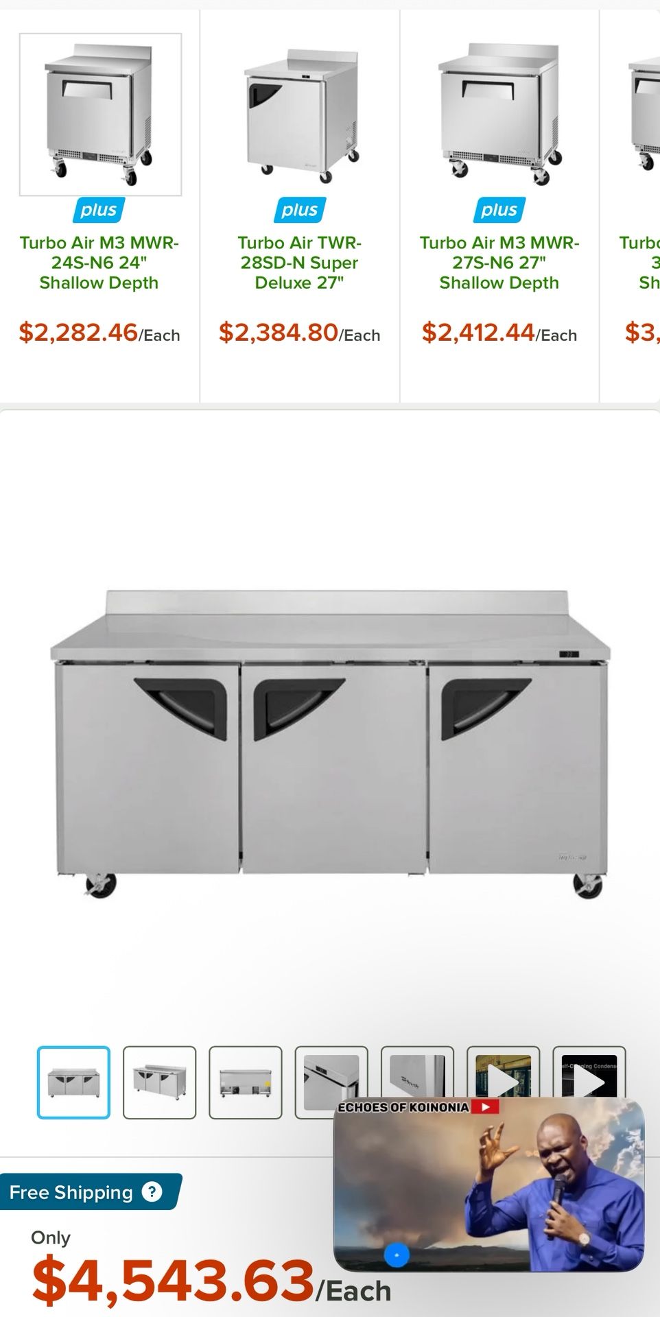 Turbo Air Under counter Refrigerator - photo 5