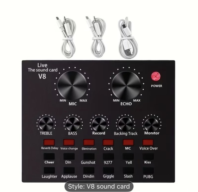 🧡V8 Live Sound Card - photo 2