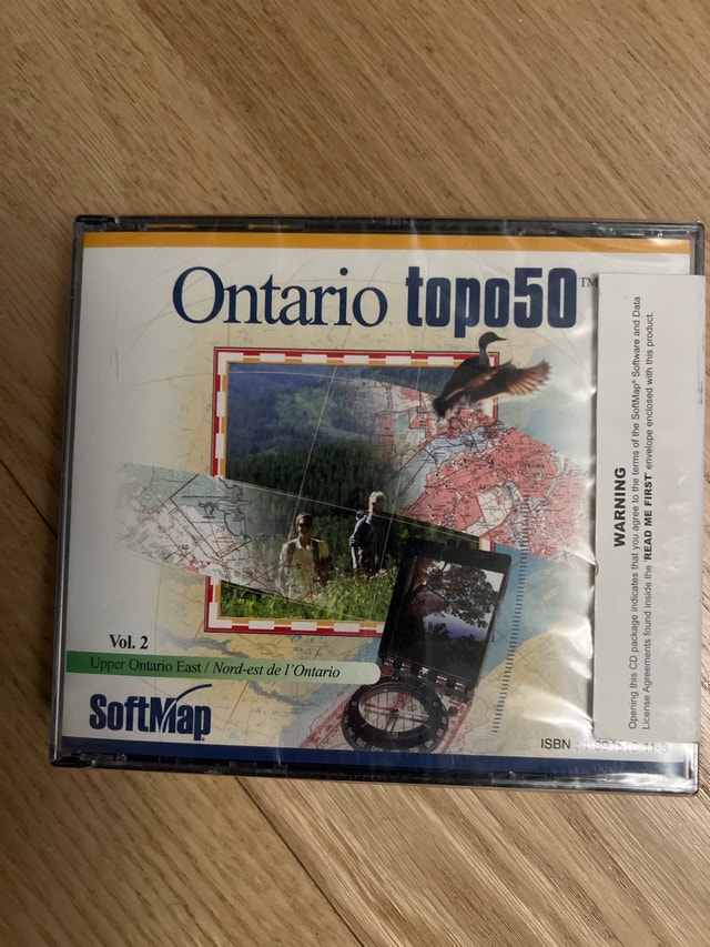 🧡SoftMap Ontario Topo50