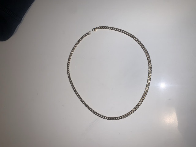 Gold link chain - photo 2