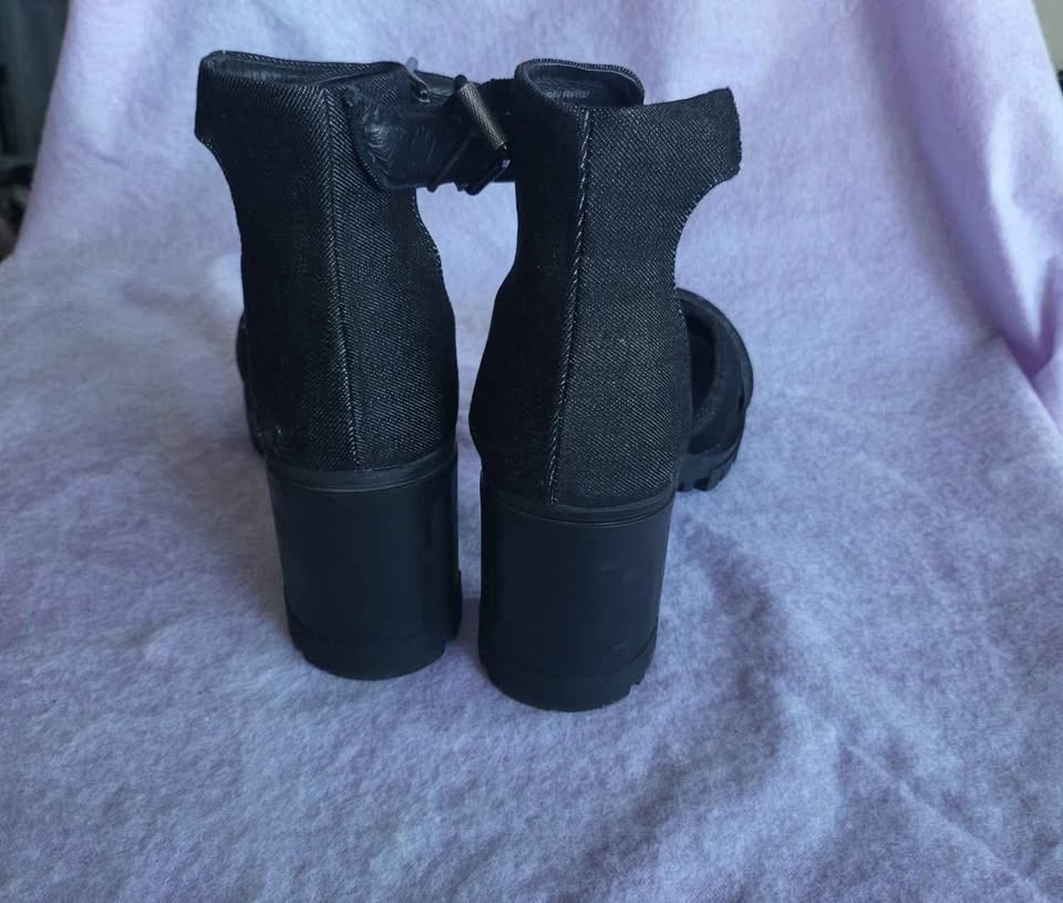 G-STAR Women Kylin Denim Sandal Black size us 11 - photo 4