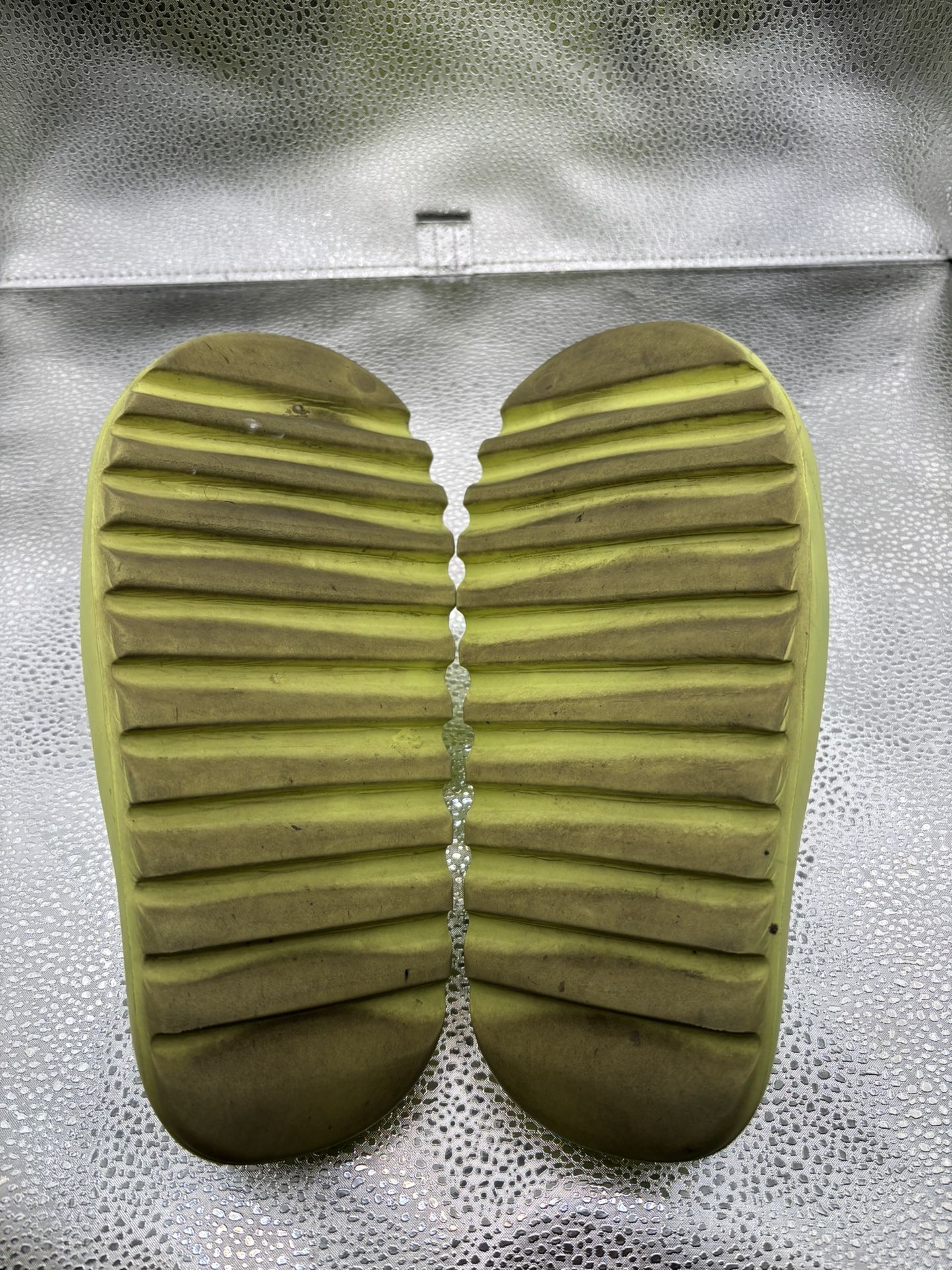 Adidas Yeezy Slide Green Glow - photo 3