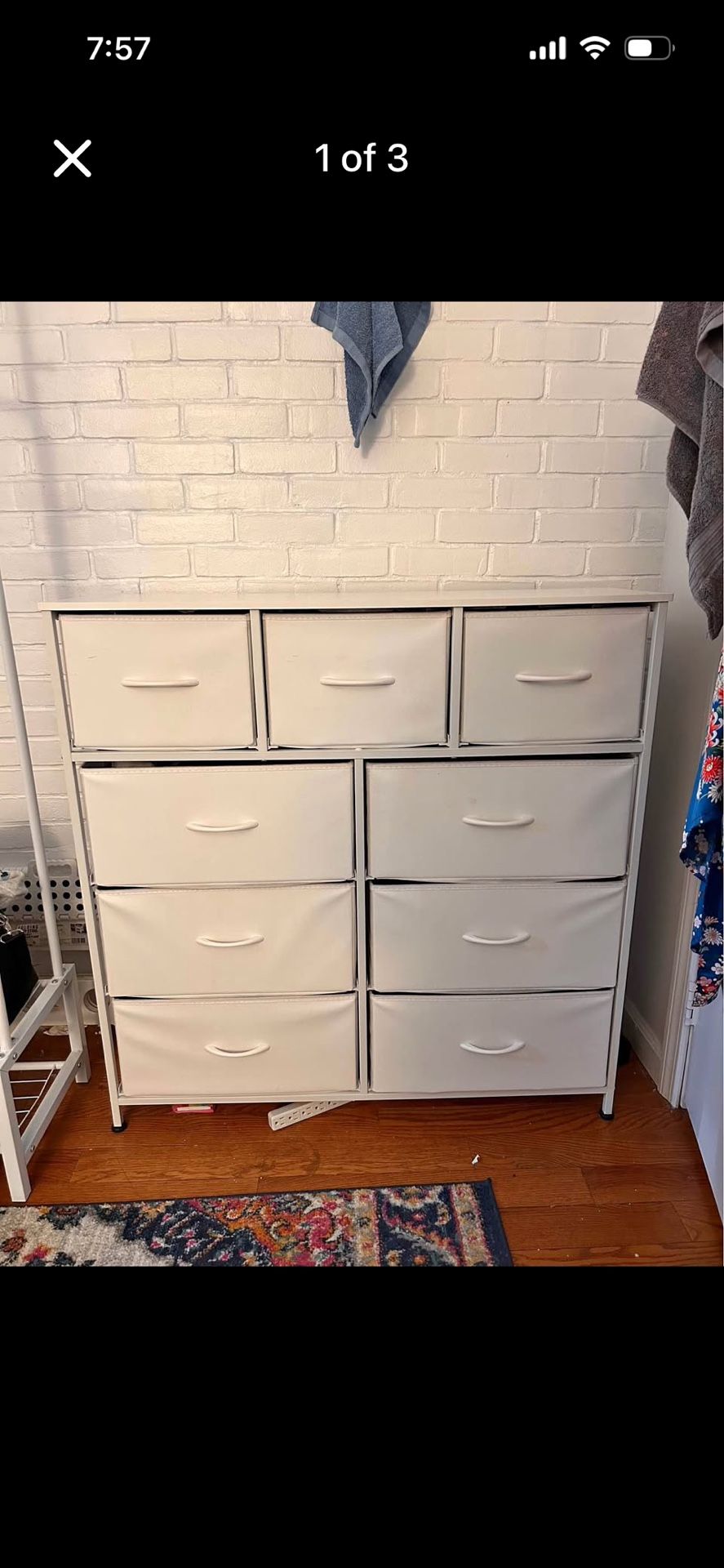 White Dresser