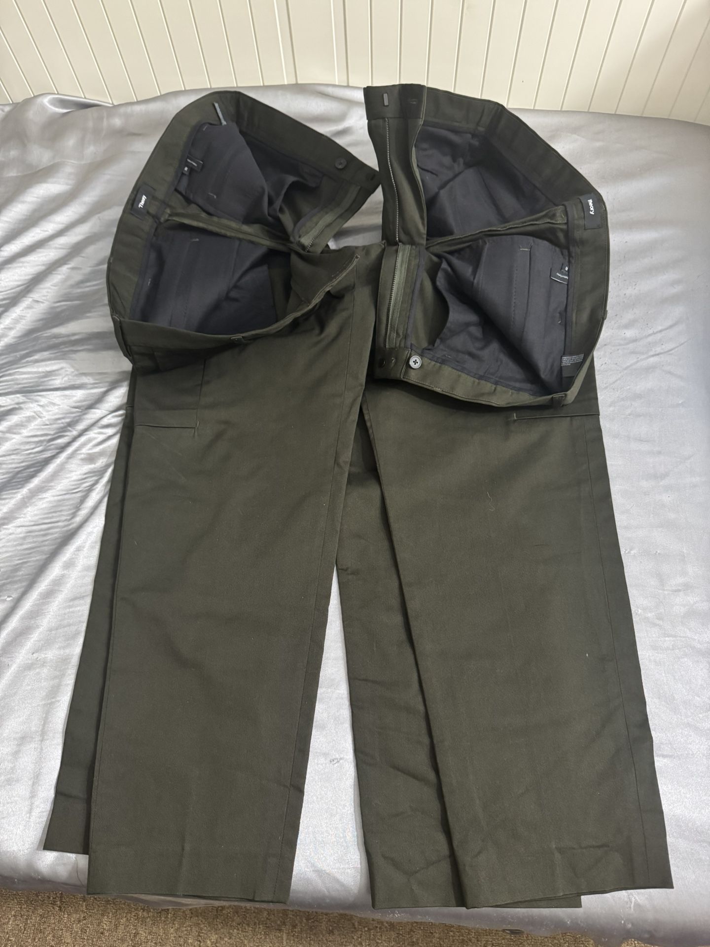 Theory Cargo Pants – Brand New, Size 33, Olive Green - photo 5