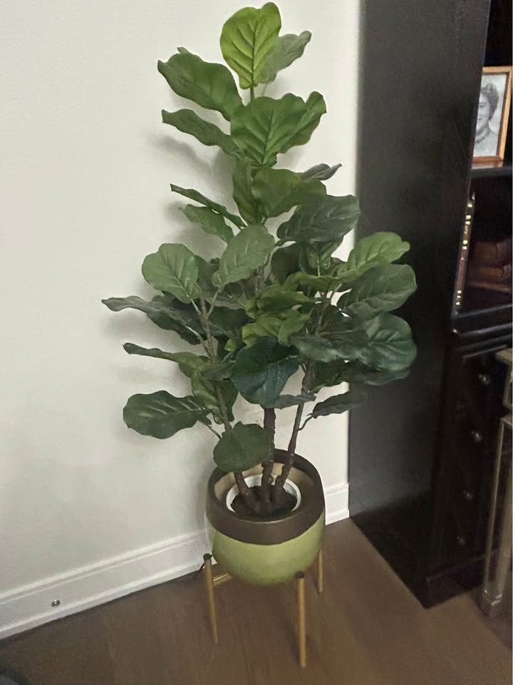 Artificial Plant with ceramic vase
