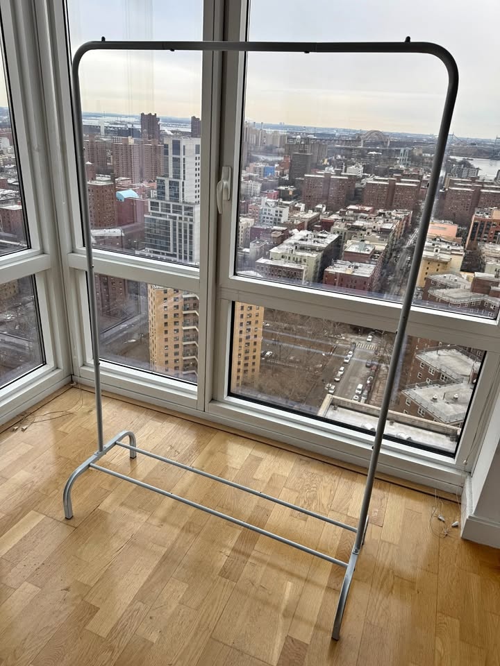SUOERNUO Clothing Rack - White Heavy Duty