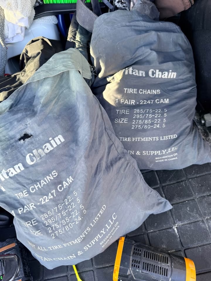 Tire chains for semi truck - photo 2