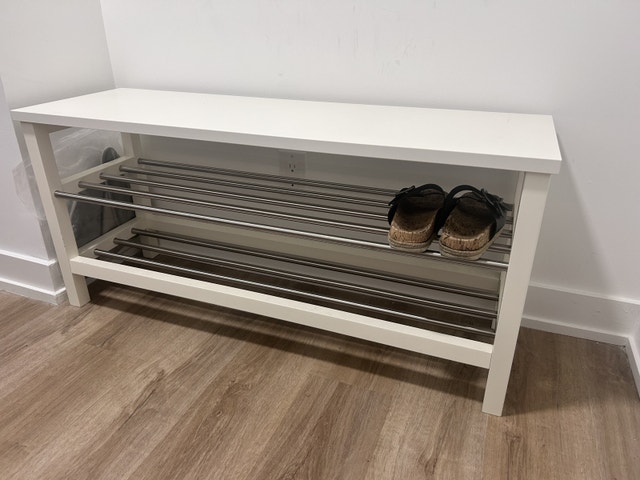 IKEA bench with shoe storage - photo 2