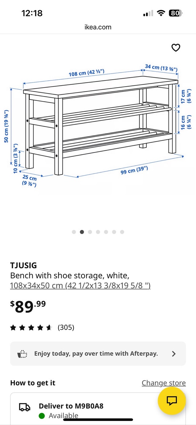 IKEA bench with shoe storage - photo 4
