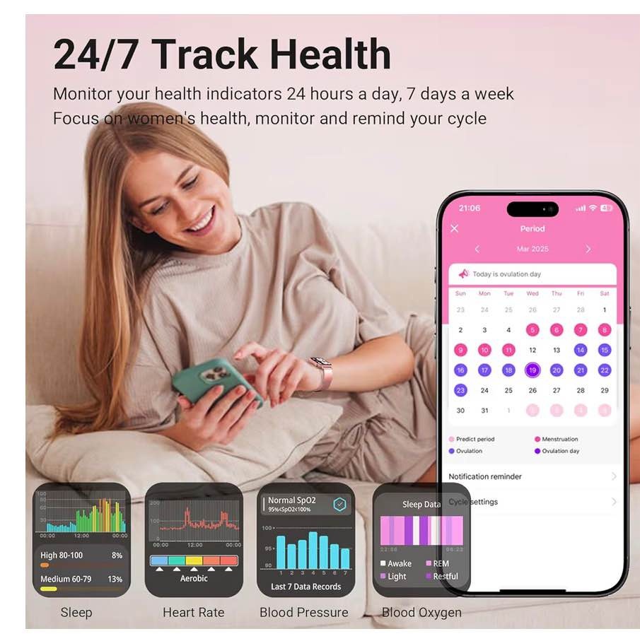 Smart Watches for Women, 1.83" - photo 4