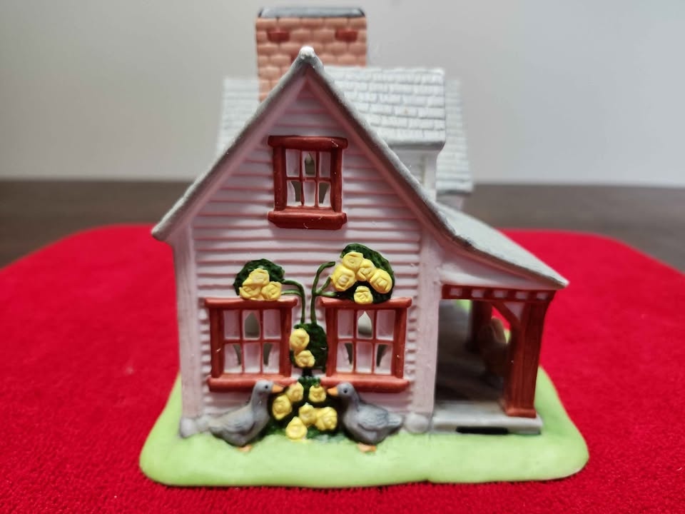 Partylite Candle Holder Retired Village Houses Vtg 1990's - photo 4