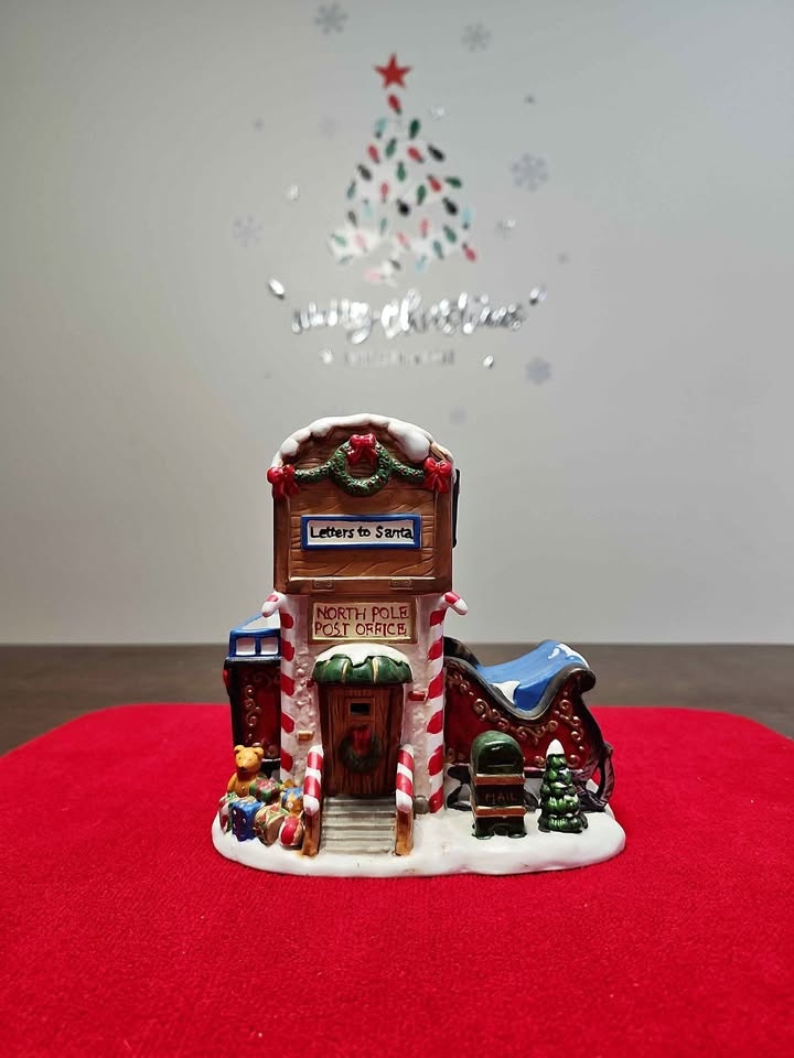 North Pole Post Office Christmas Village