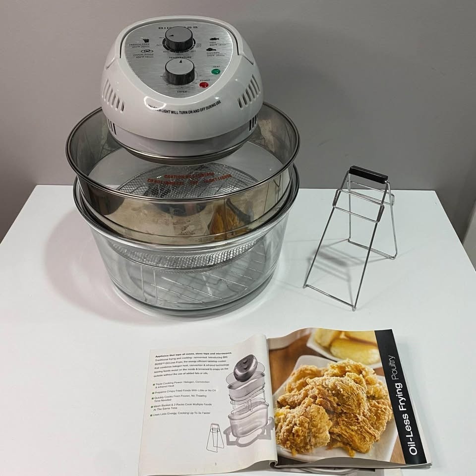 Non-Toxic Big Boss Oil-Less Air Fryer - photo 2