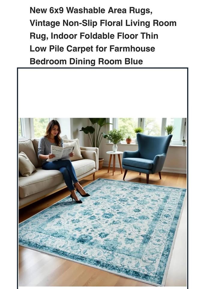 6x9 Washable Area Rugs