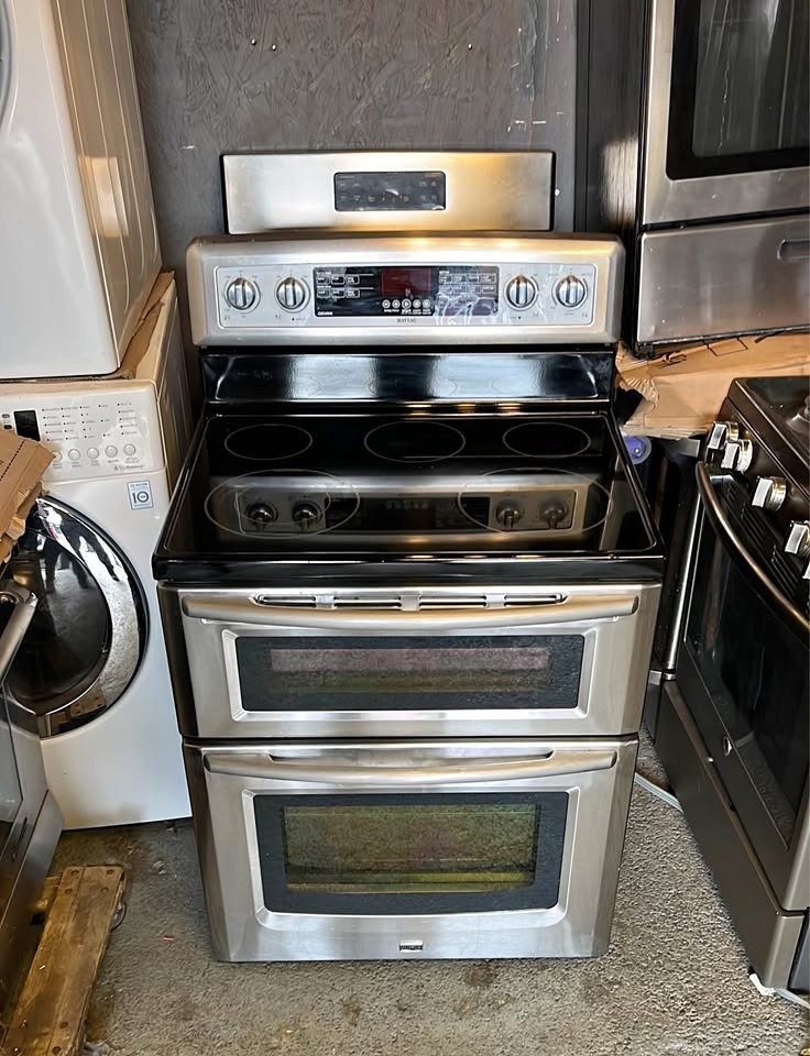 Estufa eléctrica 220v doble horno 30 Inch