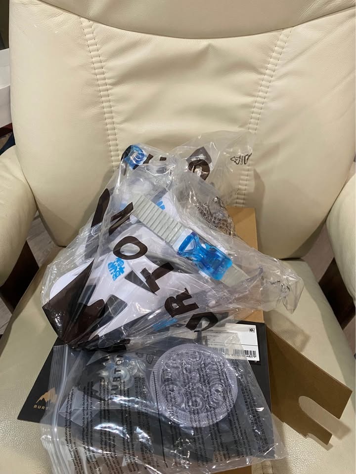 Kids Burton Grom Snowboard Bindings White - photo 3