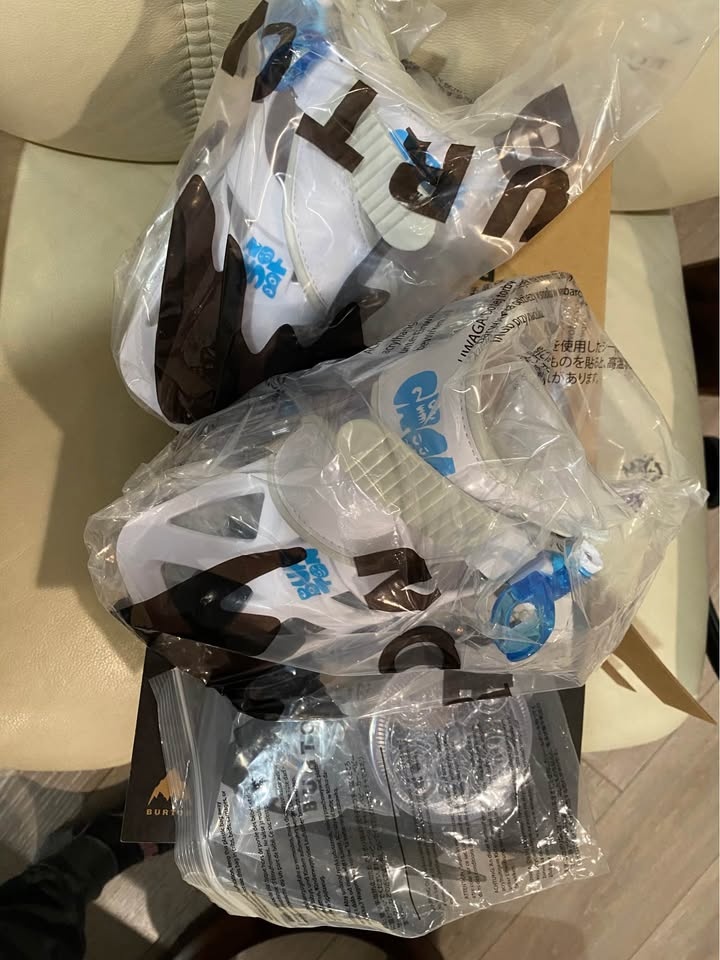 Kids Burton Grom Snowboard Bindings White - photo 5