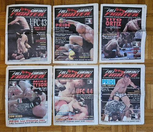Vintage Full Contact Fighter Magazine 2003