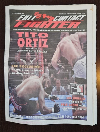 Vintage Full Contact Fighter Magazine 2003 - photo 5