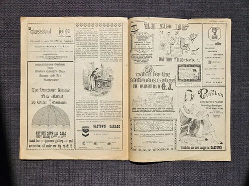 Gastown Gazette Newspaper - Aug 1969 - photo 5