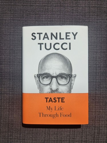 Stanley Tucci Signed Book & Tanqueray No. Ten Bottle