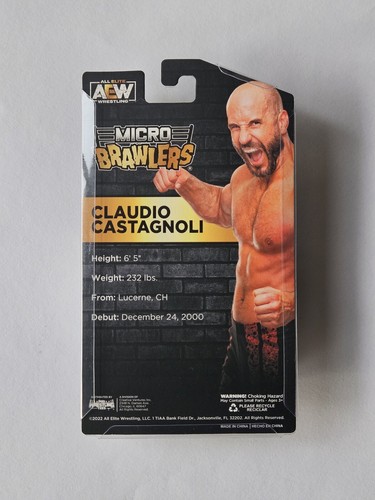 Claudio Castagnoli - AEW Micro Brawler - photo 2