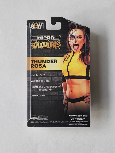 THUNDER ROSA - AEW Micro Brawler - WWE NJPW - photo 2