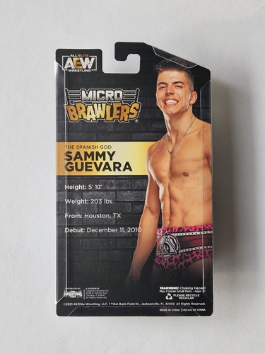 SAMMY GUEVARA - AEW Micro Brawler - WWE NJPW - photo 2
