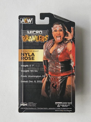 NYLA ROSE - AEW Micro Brawler - WWE NJPW - photo 2