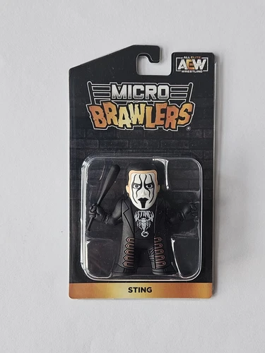 STING - AEW Micro Brawler - WWE NJPW Pro Wrestling