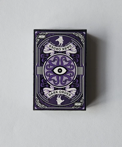 AEW Dark Order Playing Cards - Unwrapped AEW Crate - WWE NJPW Pr
