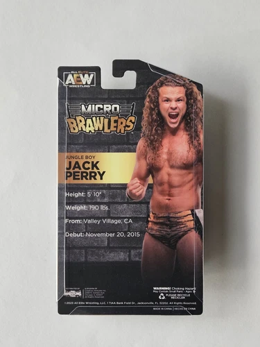 JACK PERRY 'Jungle Boy' - AEW Micro Brawler - WWE NJPW - photo 2