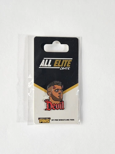 AEW Pin MJF 'DEVIL' - New In Bag - WWE NJPW Pro Wrestling