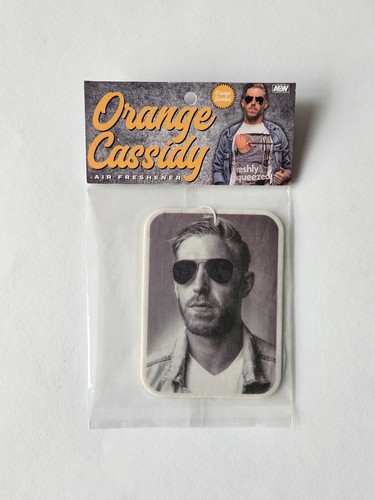 AEW Orange Cassidy AIR FRESHENER - AEW Crate - WWE NJPW Pro Wres