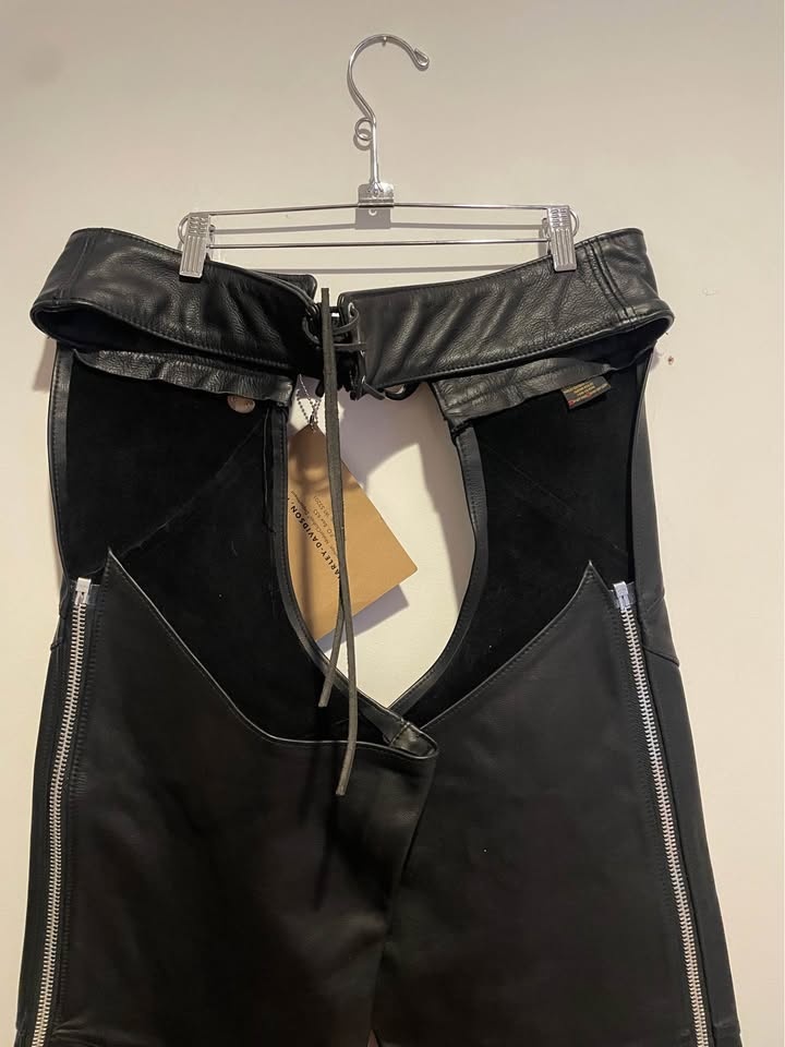 NEW Harley-Davidson Leather Riding Chaps - XL - USA - photo 4