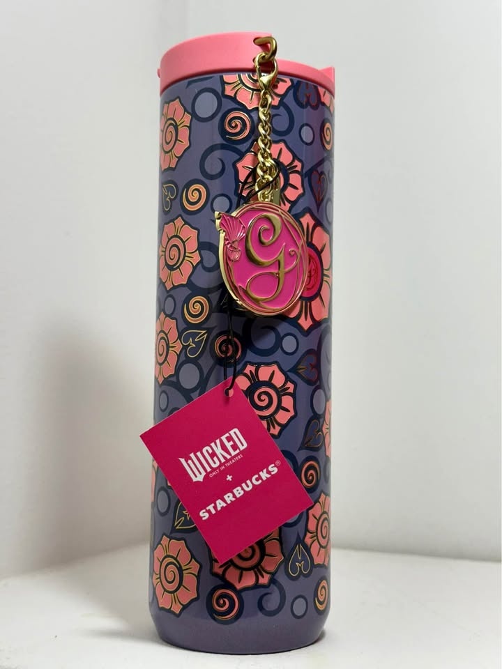 Starbucks Limited Edition Wicked Glinda Pearl Tumbler
