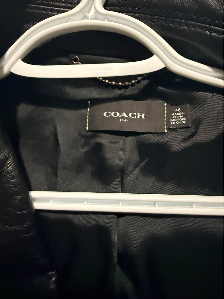 men's moto leather jacket - photo 3