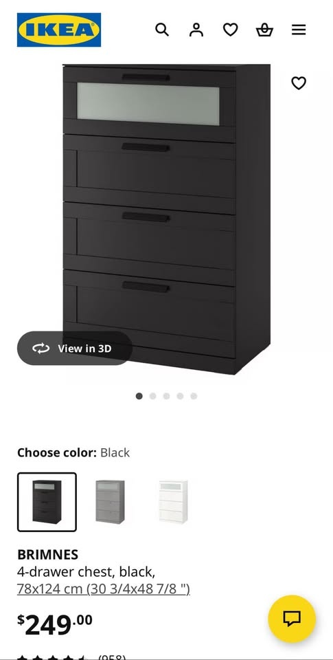 Ikea Brimnes 4-drawer - photo 2