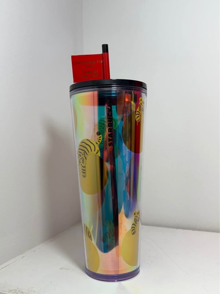 Starbucks Lunar New Year of the Tiger 24oz Tumbler - photo 5