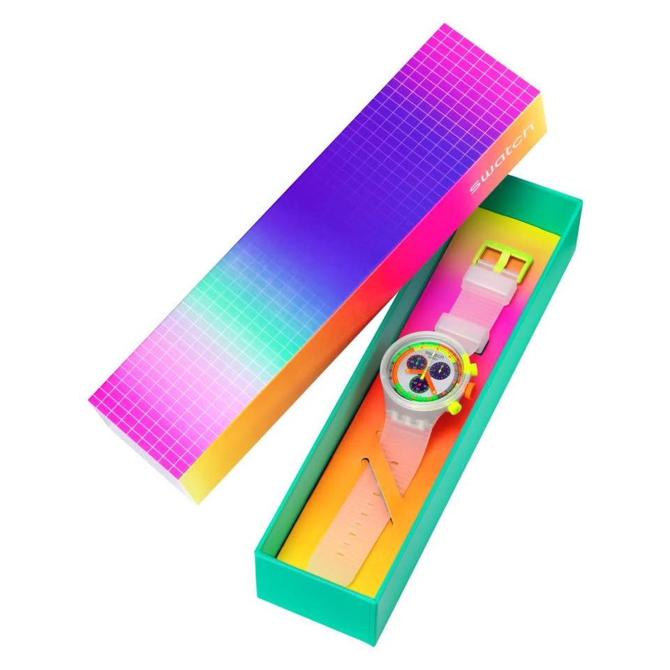 Swatch Neon Jelly Watch Holiday Gift - photo 2