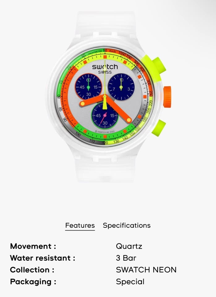 Swatch Neon Jelly Watch Holiday Gift - photo 4